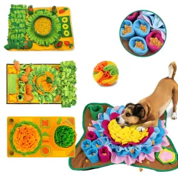 Giocattoli Per Cani Snuffle Mat Naso Odore Addestramento Sniffing Pad Gatto Cane Di Puzzle Foraggiamento Naturale Abilità Giocattoli Pet Rallentamento Alimentazione Intelligenza Zerbino