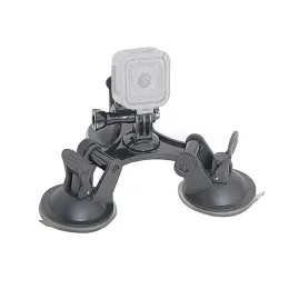 Câmera esportiva dos tripés para o suporte de suportes de sucção do Triângulo de Herói GoPro, suporte de sucção de veículos offroad para sjcam para xiaoyi para eken