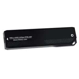 Boxs M.2 zu TypC Mobile Festplatte Box Adapter Karte NVME 20 Gbit/s SSD Disk Box USB EINE Externe SSD Fall B M Schlüssel für 2280/2242/2260 SSD