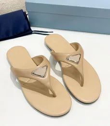 Sommer Mode Dreieck gepolsterte Leder Mule Sandalen Schuhe, Frauen flache Flip-Flops Lady Beach Casual Walking Sun Anzug Hausschuhe Größe 35-43