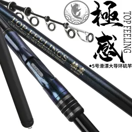 Удилища WLGZ Rock Fishing Rod 5 #7 # 3,6/3,9/1,5/5,3 м, 178 г, высокоуглеродистая сверхлегкая удочка для метания на большие расстояния для соленой и пресной воды