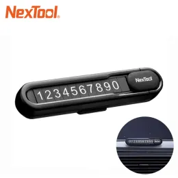 Control Youpin Nextool Multifunctional Parking Number Plate Removable Magnetic Digit With Popup Window Breaker Seat Belt Cutter