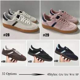 4 Styles Moda Kadınlar Kalın Solmuş Süet Spor Ayakkabıları ve Düz Altlı Günlük Ayakkabılar Kadınlar İçin