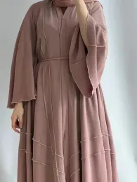 Sukienki Turcja Dubai muzułmańskie sukienki Kaftans Abaya Evening Sukienki dla kobiet Dubaj Maroko Islam Long Sukienka Femme Musulmane vestidos