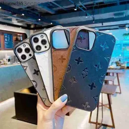 L Phone Cases for Iphone 14 13 Pro Max 12 11 X XR XS 7 8 Plus Galaxy S23 S22 S21 S20 Note10 Note20 Ultra Designer Leather Purse with Packing