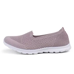 San San 8881 Neue modische vielseitige Mesh-Laufschuhe Damenschuhe Lazy Kicks trendige große, ultraleichte, atmungsaktive Sneaker-Schuhe