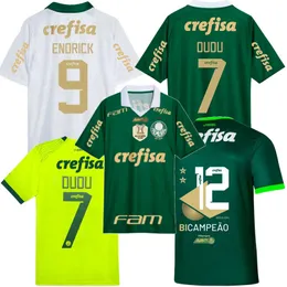 23 24 25 Palmeiras Soccer Jerseys 2023 2024 2025 Эндрик Рони Дуду Г.Гомес Р.Вейга Менино Пиккерез Серкейра Брено Зе Рафаэль Футбол Мужчина Рубашка 4xl 4xl