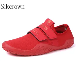 Buty mężczyźni kobiety buty buty czerwone trampki sportowe buty fitness w przysiadach do jogi