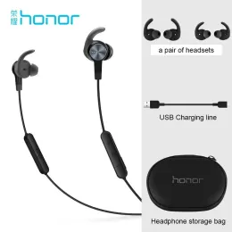 Cuffie Honor AM61 Bluetooth Earphone Bluetooth IPX5 Waterproof BT4.1xSport Music Mic Control Aurnostri wireless Sport per Android iOS