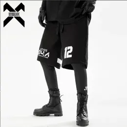 Pantaloni 11 BYBB'S SCURO Funzionale Falso in due Pezzi Pantaloni Pantaloni da Jogging Pantaloncini 2023 Pantaloni da Uomo Hip Hop Streetwear Pant Nero Techwear