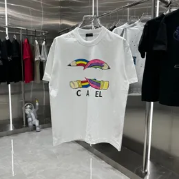 Designerski t-shirt ulica zwyczajna bawełniana koszulka męska męska koszulka męska męska i damska letnia luksusowa koszulka z nadrukiem krótkie rękaw