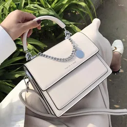 Evening Bags Women's Fashion Yellow Color Square Small Shoulder Versatile Texture Chain Handbags Crossbody Office Messenger