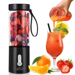 Juicers Powerful Blender Portable Usb Rechargeable Fruit Juicer Orange Fresh Juice Blender For Making Milkshakes Smoothies Blending Cup
