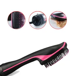 Professional OneStep Hair Dryer Blower Brush BlowDryer Electric Air Fan Negative Ion MultiFunctional Straightener Comb4357362