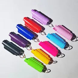 Life Saving Hammer Keychains Lanyards 20Ml Defenses Keychain Self- Defense Products Wolf Self Key chain For Female Outdoor Self-Defense