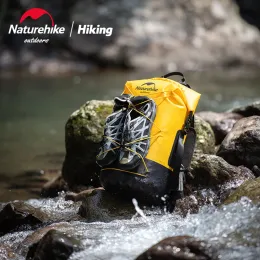Bags Naturehike New 20L 30L 40L TPU Dry Wet Separation Waterproof Bag Outdoor Storage Bag Large Capacity Backpack Not Included Shoes