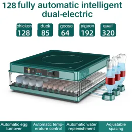 Accessories 130 Eggs Incubator With Drawer Type Mini Egg Incubator With Automatic Water Ionic Waterbed Replenishment And Temperature Contro