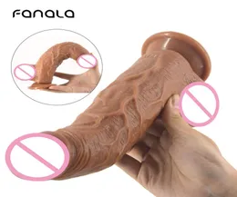 FanaLa Huge Dildo Vibrator Realistic Sex Toys for Woman Silicone Suction Cup Penis Vibrador Para Mulher Dildo Dilatador Anal MX1911819157