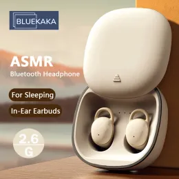 Hörlurar ASRM Sleep Bluetooth hörlur 2,6 g mini Stealth TWS Trådlösa hörlurar Hifi Stereo smärtfritt bärande ljudisolering Sleep Earbjudningar