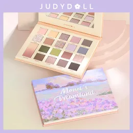 Shadow Judydoll Monet Dreamland Paleta de sombras para olhos multiuso 20 cores Shimmer Matte Longa Longa Eye Makeup Cosmético