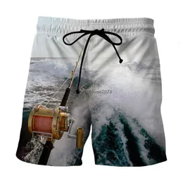 2024 Nowe modne cyfrowe spodnie na plaży z drukowaniem cyfrowym do męskich krótkich szortów