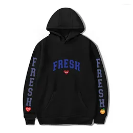 Men's Hoodies Sturniolo Triplets Fresh Love Sweatshirt Men Women Hooded Sweet Autumn Streetwear Long Sleeve Logo Clothes