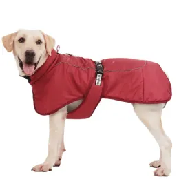 Parkas Herbst und Winter Hundekleidung für Hunde, verdickt, warm, für große Hunde, reflektierende Kleidung für große Hunde, wattierte Kleidung, Haustierkleidung