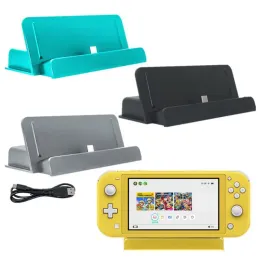 Stands USB TypeC Charging Stand Charger for Nintendo Switch Console Dock Holder for NS Switch Lite Mini Dock Station Charger Stand