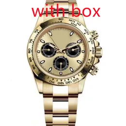 Mens Automatic Mechanical Watch 40mm Watch 904 Rostfritt stål Rem Black Ceramic Bezel White Disc Armband Folding Clasp Luminous Sapphire Watches XB04 B4 B4