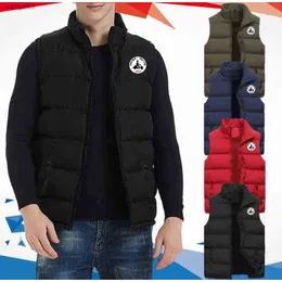 Men039s outono e inverno moda jott casual impressão sem mangas jaqueta homem quente à prova de vento streetwear veste homme 2110226987277