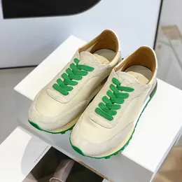 Radplattformen sko för kvinnor man spår löpare svart vit grön designer mocka canvas sko lyx sneaker mode utomhus sporttränare casual skor promenad run sko