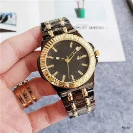 Vers Vrist zegarki dla mężczyzn 2024 Zegarki męskie 42 mm trzy igły kwarcowe Watch Wysokiej jakości najlepsze luksusowe marki projektant zegarowy Pasek Mash