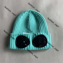 Cp Compagny Entreprise Cp Cap Cp Comapnys Cp Companys Designer Hat Two Lens Glasses Goggles Beanies Men Knitted Skull Caps Outdoor Women Winter Bonnet Bucket Hat 758