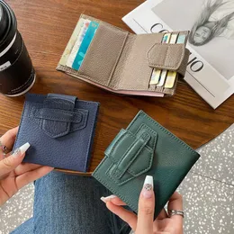 slim design money clip thin wallet men thin premium quality leather money clip folding clip to collect credit cards gifts sets