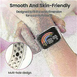 For Xiaomi NEW Smart Watch Men Women Smartwatch LED Clock Watch Waterproof Wireless Charging Silicone Digital Sport Watch A321