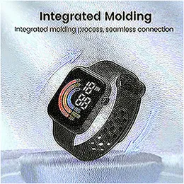 For Xiaomi NEW Smart Watch Men Women Smartwatch LED Clock Watch Waterproof Wireless Charging Silicone Digital Sport Watch A392