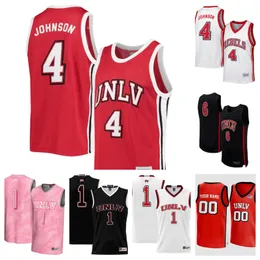 UNLV Rebels 24 Jackie Johnson III 3 Shane Nowell 15 Luis Rodriguez 11 Dedan Thomas Jr. basketball jersey 31 Nick Walters 2 Justin Webster custom stitched