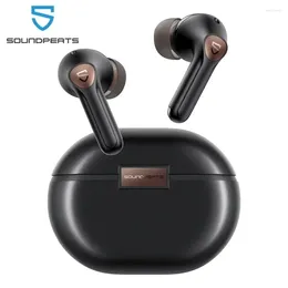 SoundPEATS Air4 Pro ANC Bluetooth 5.3 Kabellose Ohrhörer mit verlustfreiem Klang, AptX Voice Multipoint Connection In-Ear-Erkennung