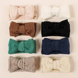 Hair Accessories Bow Bands Soft Elastic Headwear For Girl Infant Headbands Head Wraps Hairbands Pography Props