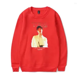 Felpe con cappuccio da uomo TEN Super Kpop Felpa con cappuccio Pullover Sport Hip Hop Uomo Donna Felpa senza cappuccio Harajuku Manica lunga Tuta unisex Top 4XL