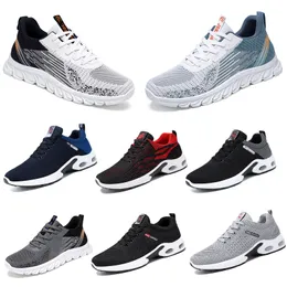 2024 New Models Men Women Shoes Hiking Soft Sole Fashion Black White Lace-up Sneakers Comfortable Blocking Round Toe TR