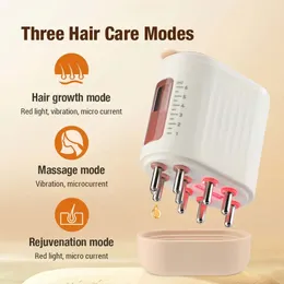 Kopfhaut-Applikator, flüssiger Kamm für Haarwachstum, Serum, Öl, nähren, tragbarer Mini-Haarwurzel-Massage-Medizin-Kamm, Haar-Kopf-Massagegerät 240226