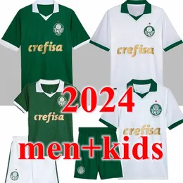 24 25 Palmeiras Futbol Formaları Erkekler Set Çocuk Kiti Endrick Dudu Rony G.Gomez Estevao Veiga M.Lopez Murilo Piquerez 2024 2025 Futbol Gömlek Fan Oyuncu Versiyon ve Üniforma