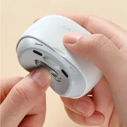 Kitler YouPin Seemagik Elektrikli Otomatik Tırnak Clipper Pro Touch Başlangıç ​​Kızılötesi Koruma Yükseltme Kesici Kafası LED Işık düzeltici ile