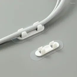 Hooks Self Stick przewód kabla kabla zaciska stolik ścianę Organizator Uchwyt do uchwytu na uchwyt na mocowanie linii telefonu