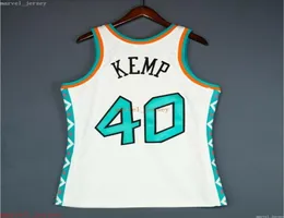 Custom Stitched Shawn Kemp Mitchell Ness 1996 All Star Jersey XS6XL Mens Throwbacks Basketball jerseys Cheap Men Women Youth9851173