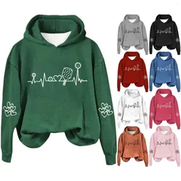 여성용 후드 인쇄 후 까마귀 재미있는 스웨트 셔츠를위한 Zip Plain Sweatshirt Tunic Hooded Thin