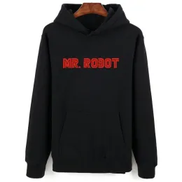 Sweatshirts nya Mr Robot Men hoodies mode retro brev tryck hoodies män kvinnor hoodies harajuku trend tröjor sudaderas para hombres