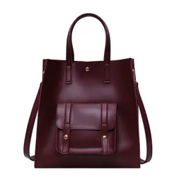 PU skórzane torby Duża zdolność dla kobiet na ramię torebka torebka słynne duże designerskie torebki Wysoka jakość SAC 240301