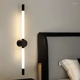 Wall Lamps Modern LED Indoor Longer Light Living Room Bedroom Corridor Nordic Lighting Bathroom Mirror Stair Fixture